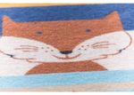 Load image into Gallery viewer, Fussenegger Baby Blanket - JUWEL Fox Stripes Navy 90x70cm
