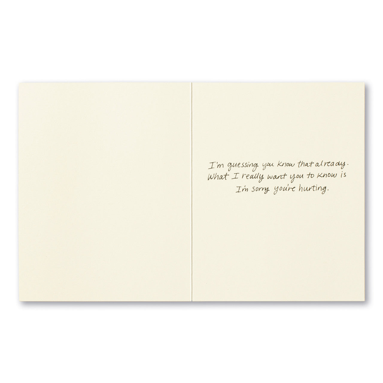 Encouragement Card - The Hurt is a Testament of Your Love