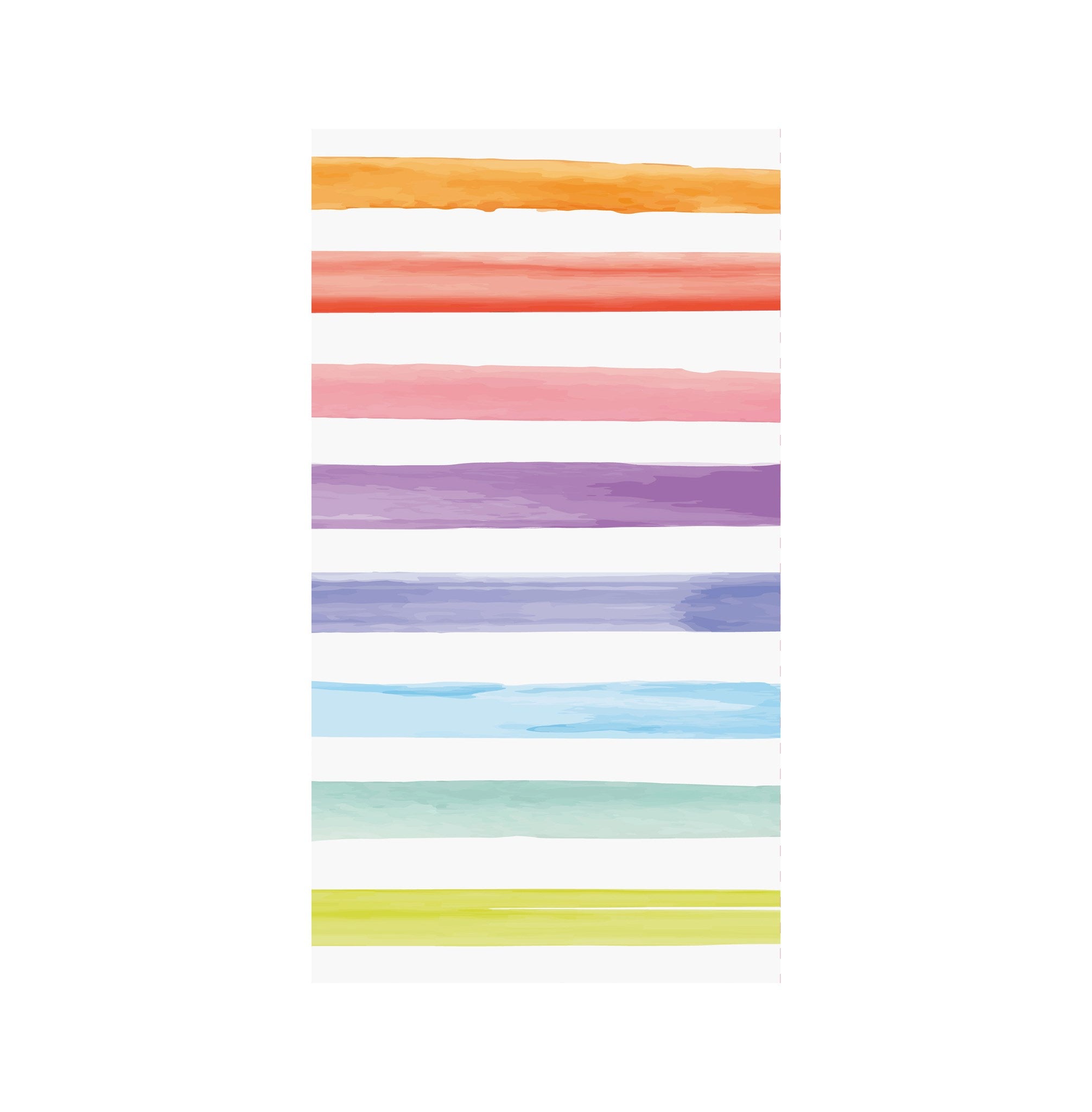 Guest Napkin - Water Color Stripes