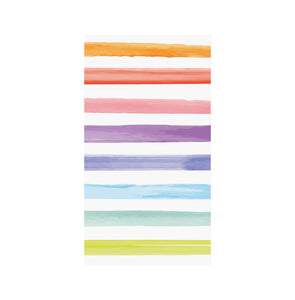 Guest Napkin - Water Color Stripes