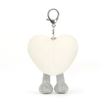 Load image into Gallery viewer, Jellycat Bag Charm - Amuseable Cream Heart
