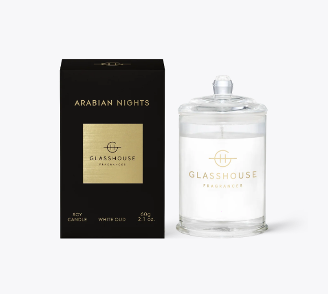 Glasshouse Candle - Arabian Nights 2.1oz