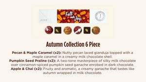 Jacek Chocolate - 6pc Autumn Collection