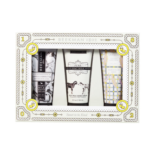 Beekman Gift Set - Hand Cream Sampler (L, VA, PGM)