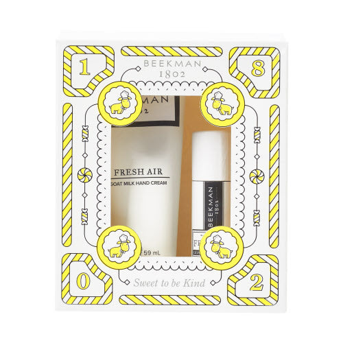 Beekman Gift Set - Hand Cream | Lip Balm - Fresh Air