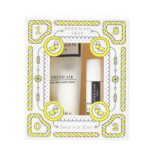 Beekman Gift Set - Hand Cream | Lip Balm - Fresh Air
