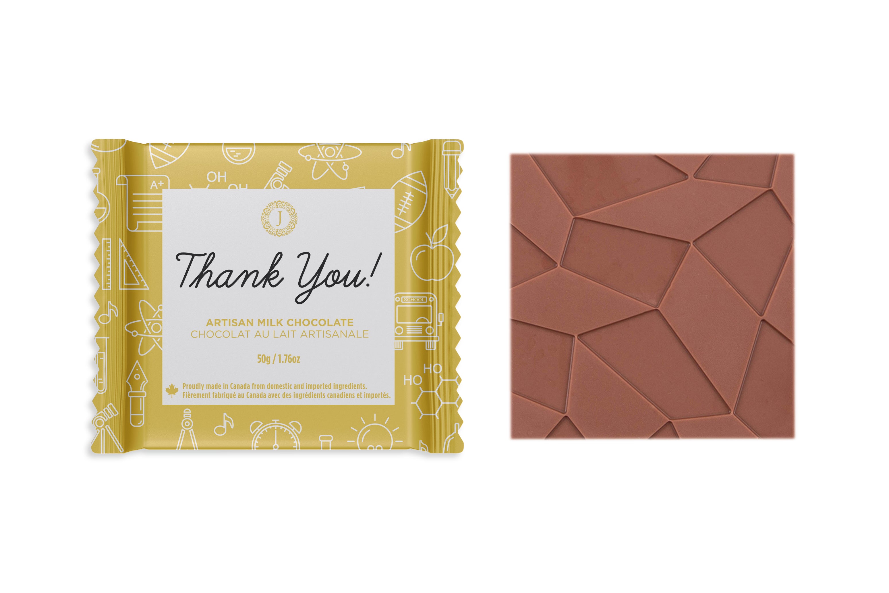 Jacek Chocolate - Square Thank You