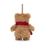 Load image into Gallery viewer, Jellycat Holiday Ornament - Bartholomew Bear Scarf
