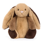 Load image into Gallery viewer, Jellycat Plush - Bashful Patchwork Brown Bunny Original
