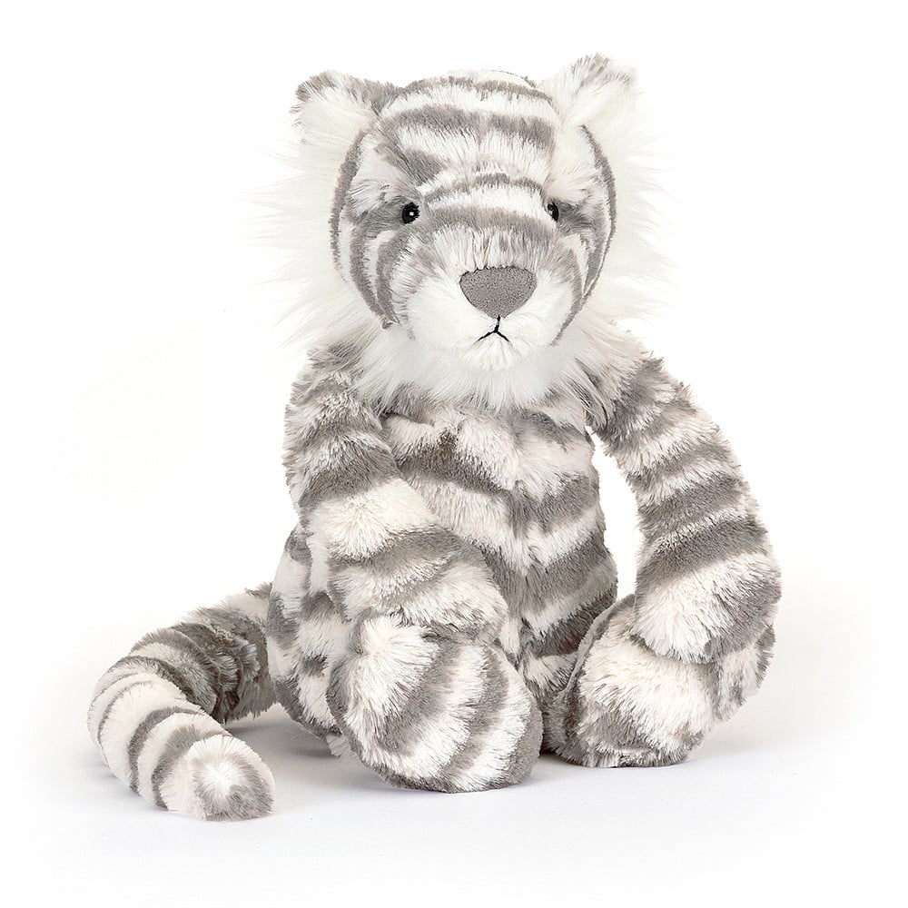 Jellycat Plush - Bashful Snow Tiger Original Md