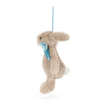 Load image into Gallery viewer, Jellycat Holiday Ornament - Bashful Beige Bunny
