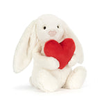 Load image into Gallery viewer, Jellycat Plush - Bashful Bunny Red Heart
