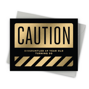 Fine Moments - Birthday | Caution 50