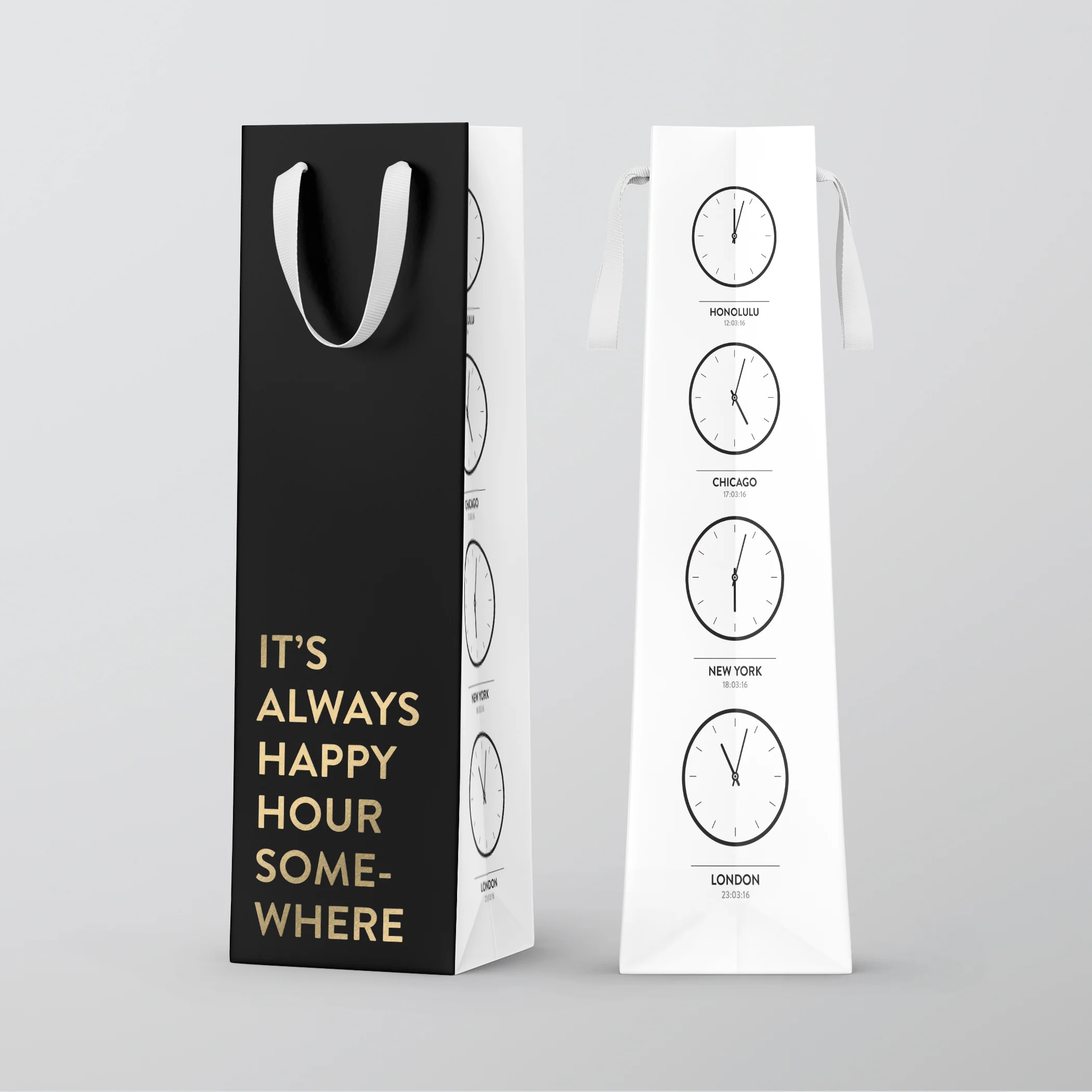 Fine Moments Wine Bag - Always Happy Hour