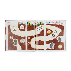 Jellycat Book - Muswell Mole and the Buried Treasure