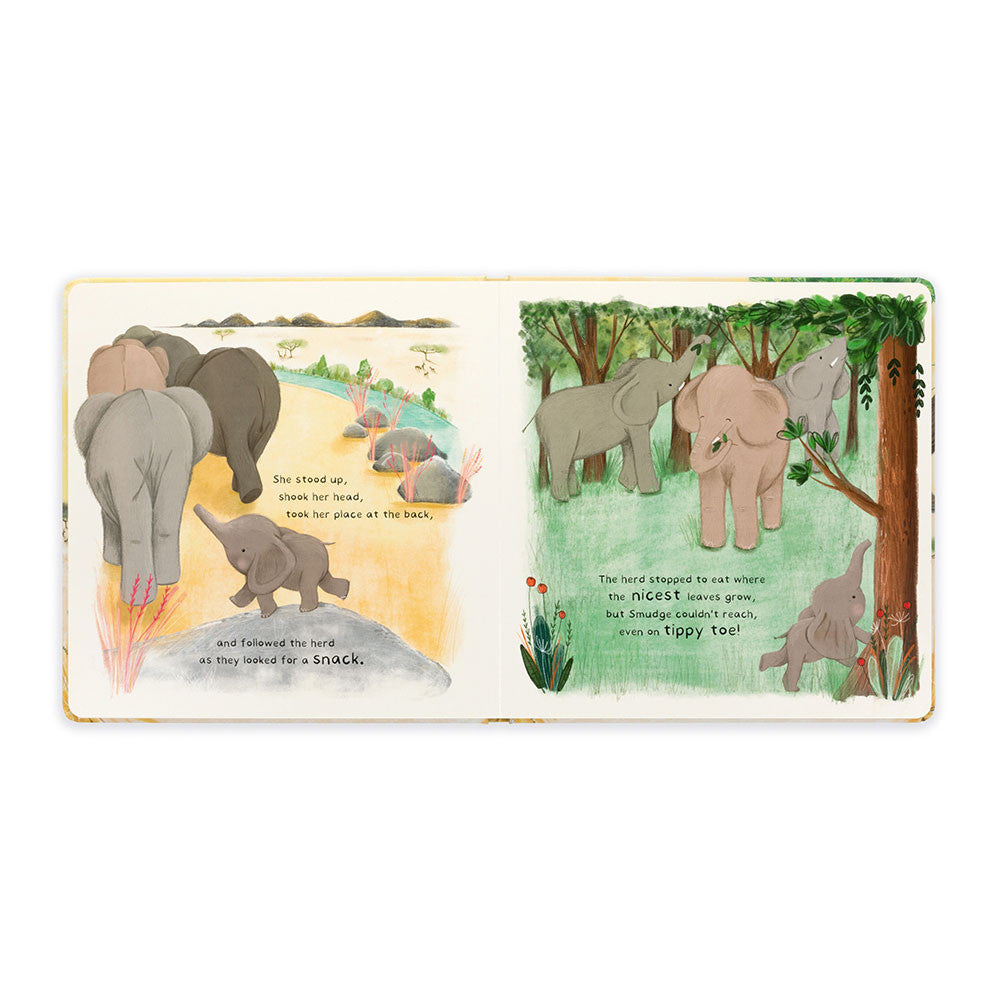 Jellycat Book - Smudge the Littlest Elephant