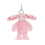 Load image into Gallery viewer, Jellycat Bag Charm - Blushkin Blossom Bunny
