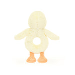 Load image into Gallery viewer, Jellycat Rattle - Bashful Duckling Ring
