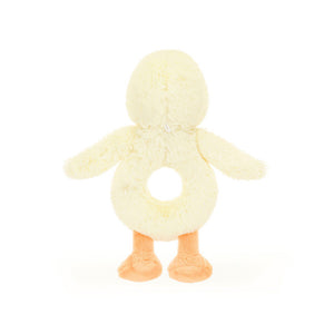 Jellycat Rattle - Bashful Duckling Ring