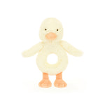 Load image into Gallery viewer, Jellycat Rattle - Bashful Duckling Ring
