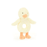 Load image into Gallery viewer, Jellycat Rattle - Bashful Duckling Ring
