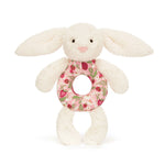 Load image into Gallery viewer, Jellycat Rattle - Blossom Cream Bunny 'Berry'
