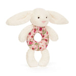 Load image into Gallery viewer, Jellycat Rattle - Blossom Cream Bunny 'Berry'
