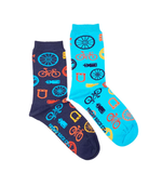 Load image into Gallery viewer, Women&#39;s Crew Socks - Bike Parts
