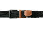 Load image into Gallery viewer, Braided Belt - Dark Brown o/s
