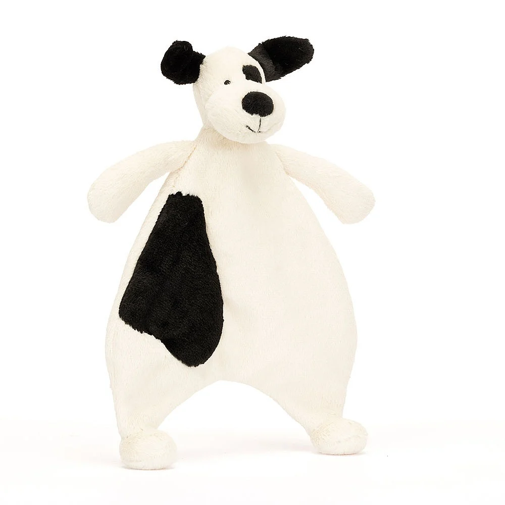 Jellycat Plush - Comforter Bashful Black|Cream Puppy