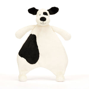 Jellycat Plush - Comforter Bashful Black|Cream Puppy