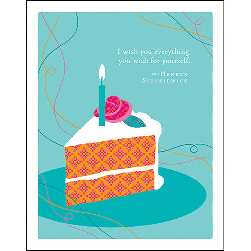 Birthday Card - I Wish You Everything