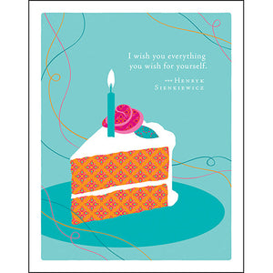 Birthday Card - I Wish You Everything