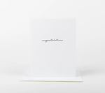 Load image into Gallery viewer, W&amp;C Cards - Congratulations (Black)
