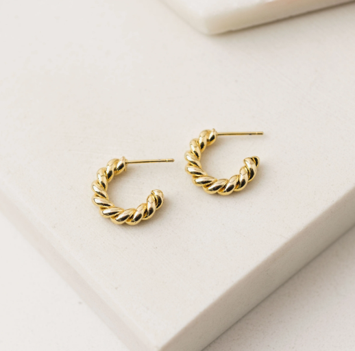 Gold-Plated Hoops - Dawson