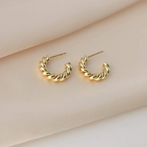 Gold-Plated Hoops - Dawson