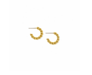 Gold-Plated Hoops - Dawson