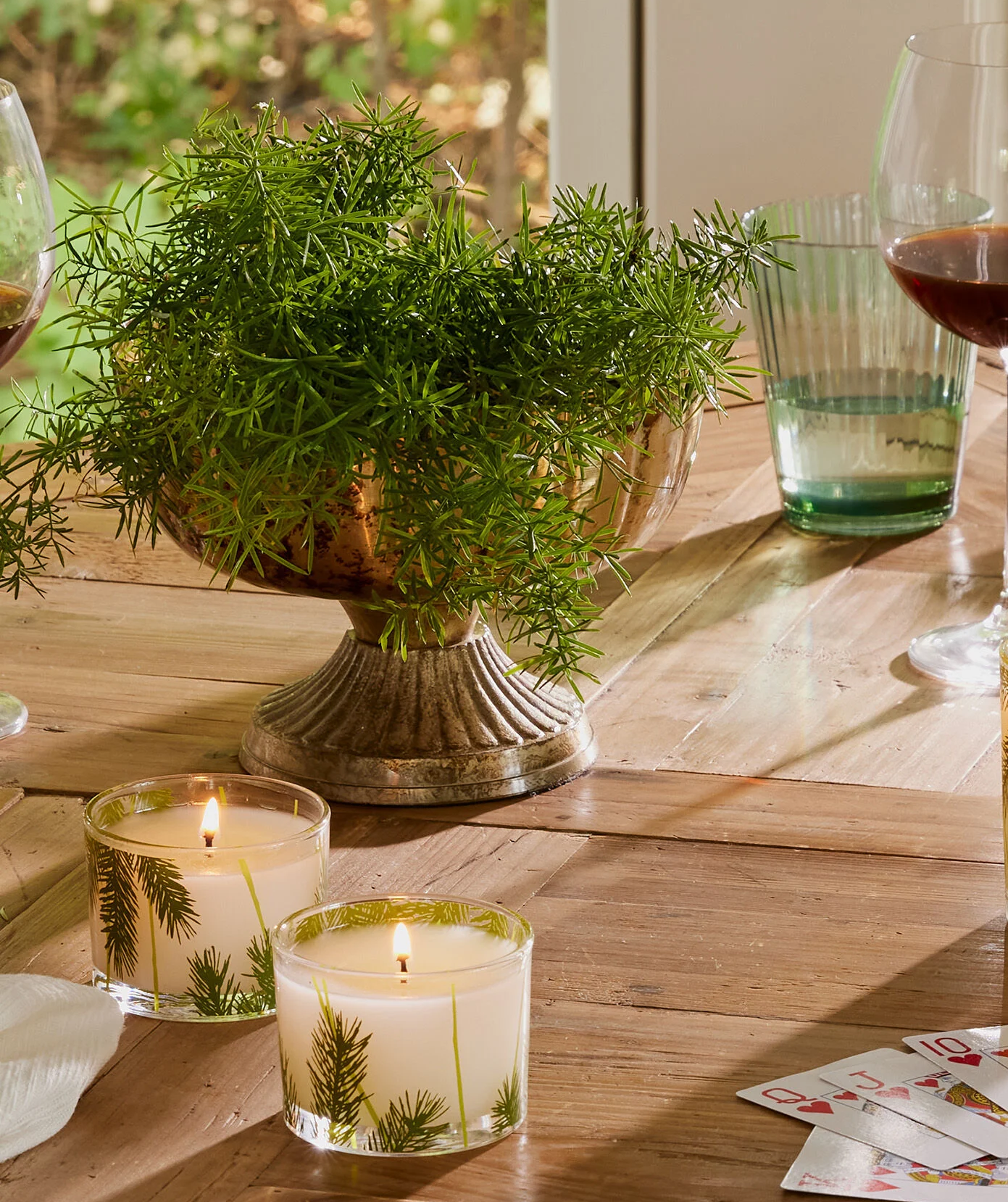 Thymes Frasier Fir - Pine Set 3.75oz ea s/2