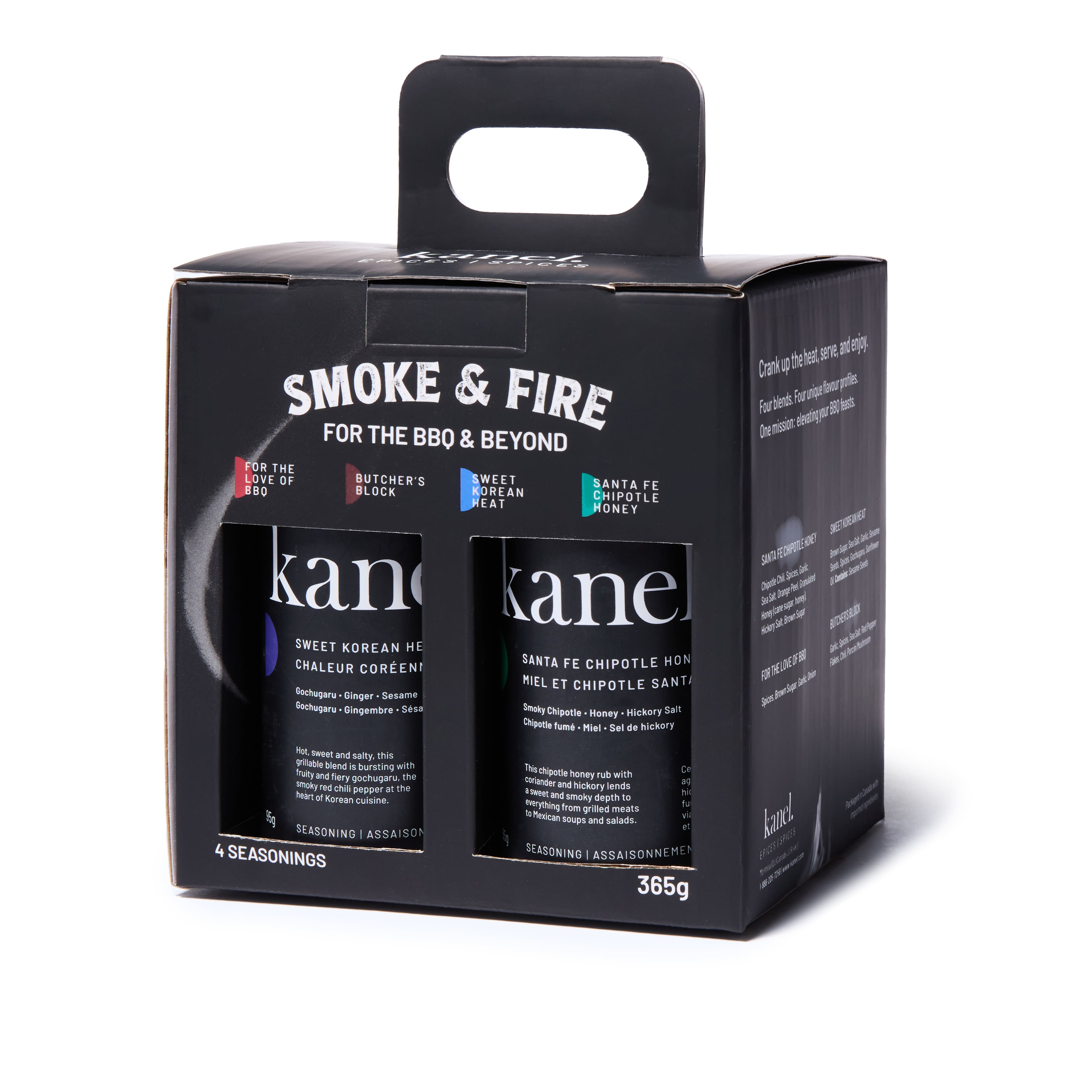 Kanel Seasoning Gift Set - Smoke & Fire