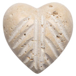 Load image into Gallery viewer, Decor Piece - Heart Medium Beige Travertine
