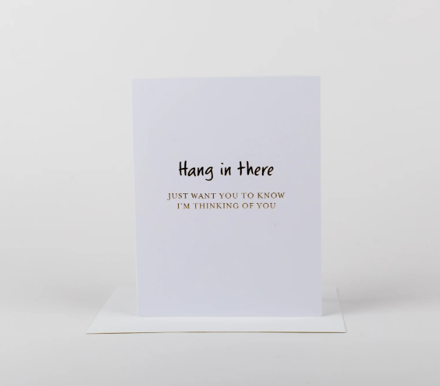 W&C Cards - Hang In There