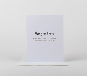 W&C Cards - Hang In There