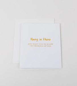 W&C Cards - Hang In There