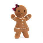 Load image into Gallery viewer, Jellycat Holiday Plush - Jolly Gingerbread Ruby
