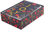 Load image into Gallery viewer, Holiday Boxed Card Set - Mini Joy (Blue) s/20
