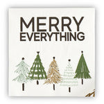 Load image into Gallery viewer, Cocktail Napkin - Holiday Merry Everything Trees
