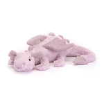 Load image into Gallery viewer, Jellycat Plush - Lavender Dragon Little
