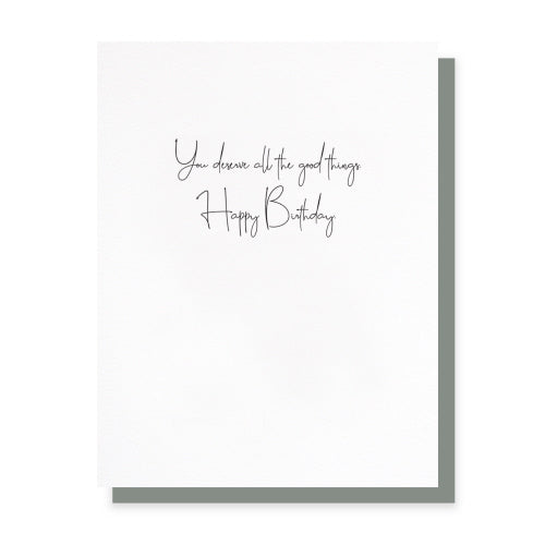 Card - Birthday | All the Good Things