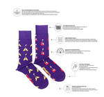 Load image into Gallery viewer, Men's Midcalf Socks - Electric Guitar
