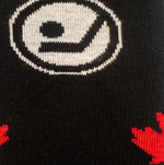 Load image into Gallery viewer, Men's Midcalf Socks - CBC Hockey Night Logo
